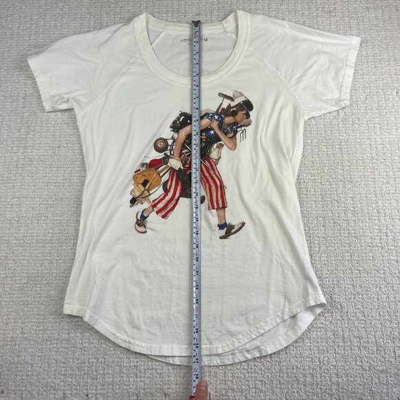 VTG Liberty Girl, Norman Rockwell Metropolitan Museum of Art T-shirt USA Sz L - Picture 13 of 16